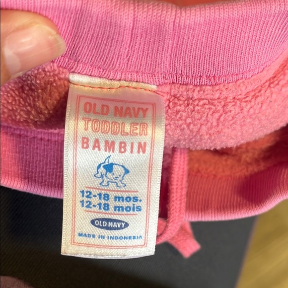 Old Navy Pink Casual Pants with Drawstring Waist - Picture 2 of 2